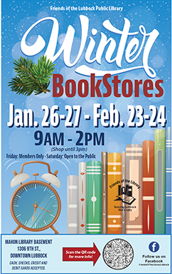 2023 Winter FOL BookStores poster